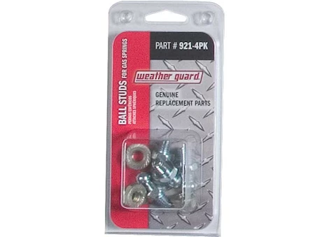 Weatherguard BALL STUDS AND NUTS FOR GAS SPRINGS