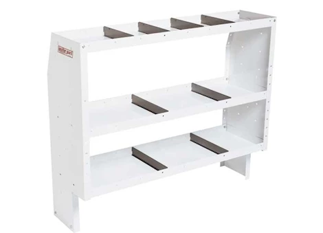 Weatherguard Heavy duty adjustable 3 shelf unit, 52 in x 44 in x 16 in Main Image