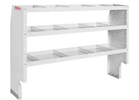 Weatherguard Heavy duty adjustable 3 shelf unit, 60 in x 44 in x 16 in Main Image