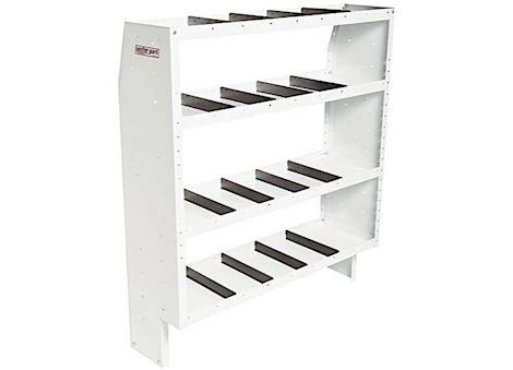 Weatherguard Heavy duty adjustable 4 shelf unit, 52 in x 60 in x 16 in Main Image