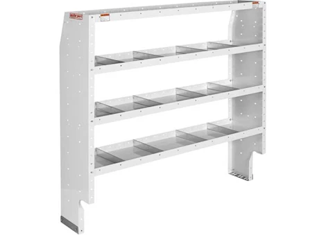 Weatherguard Heavy duty adjustable 4 shelf unit, 60 in x 60 in x 16 in Main Image