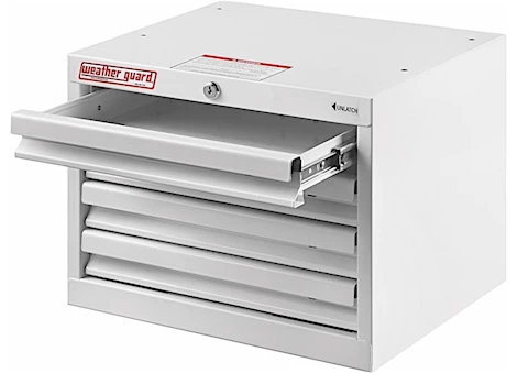 Weatherguard 4 drawer cabinet 16in x 14in x 12in Main Image