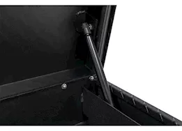 Weatherguard 41in standard profile lo-side box, aluminum, textured matte black, 3.0 cu ft