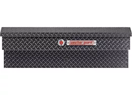 Weatherguard 41in standard profile lo-side box, aluminum, gunmetal gray, 3.0 cu ft