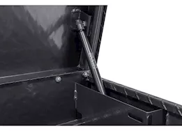 Weatherguard 41in standard profile lo-side box, aluminum, gunmetal gray, 3.0 cu ft