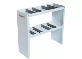 Weatherguard Heavy duty adjustable 2 shelf unit, 36 in x 35 in x 13-1/2 in