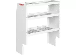 Weatherguard Heavy duty adjustable 3 shelf unit, 36 in x 44 in x 16 in