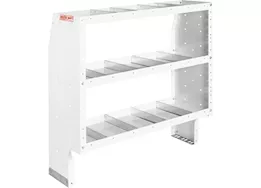 Weatherguard Heavy duty adjustable 3 shelf unit, 42 in x 44 in x 16 in