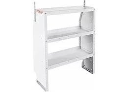 Weatherguard Adjustable 3 shelf unit, 36 in x 44 in x 13-1/2 in