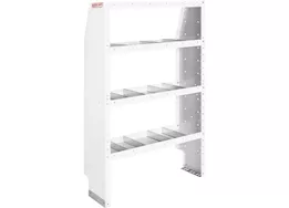 Weatherguard Adjustable 4 shelf unit, 36 in x 60 in x 13-1/2 in
