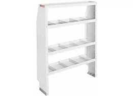 Weatherguard Adjustable 4 shelf unit, 42 in x 60 in x 13-1/2 in