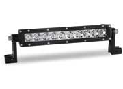 Westin Automotive Xtreme led light bar low profile single row 10 inch flex w/5w cree, black , harness & brackets incl