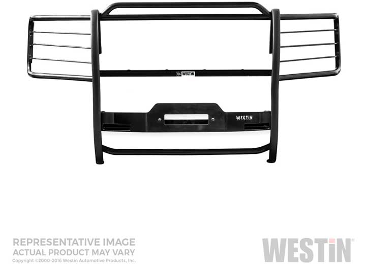 Westin Automotive 17-19 f250/f350 super duty sportsman winch mount grille guard - black Main Image