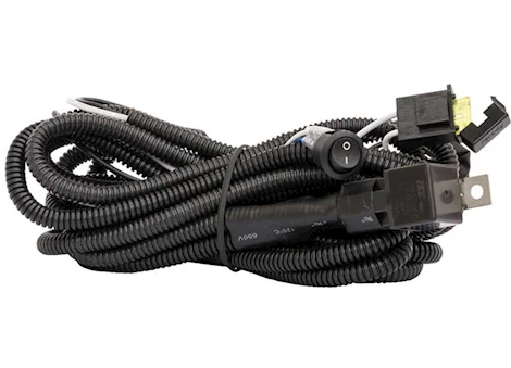 Westin Automotive Led accessory wiring harness 11ft long, 12 guage, 30 amp fuse w/single connector & rocker switch Main Image