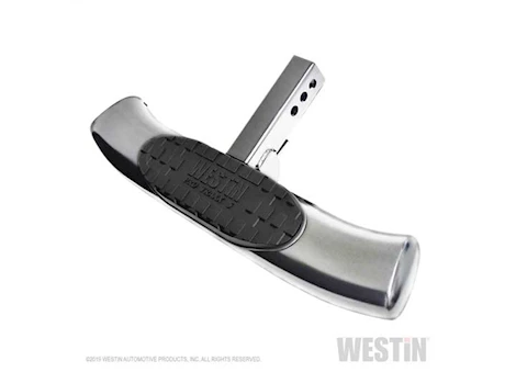 Westin Automotive Pro traxx 5 hitch step 27in step for 2in receiver stainless steel Main Image