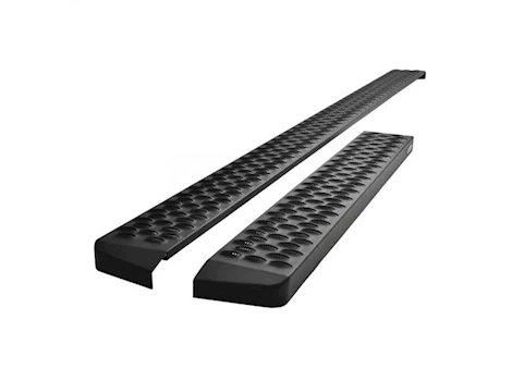Westin Automotive 15-c transit van 150/250/350(36in driver side & 97in pass side)grate steps running boards txt black Main Image