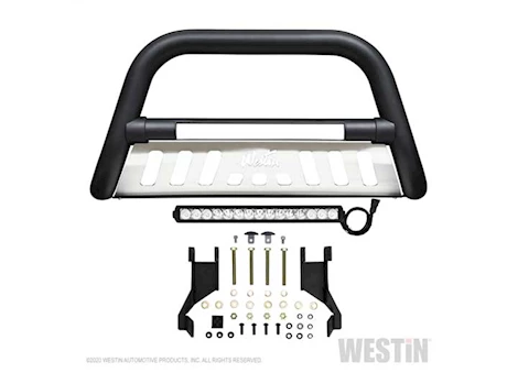 Westin Automotive 19-c ram 2500/3500 ultimate led bull bar textured black Main Image