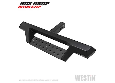 Westin Automotive HDX DROP HITCH STEP 34IN STEP FOR 2IN RECEIVER TEXTURED BLACK