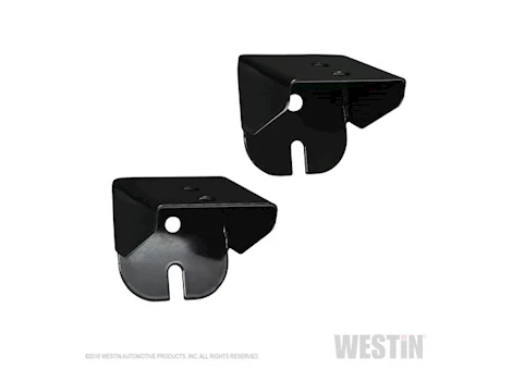 Westin Automotive ACCESSORY FOR HLR TRUCK RACK HLR LED AUXILIARY LIGHT MOUNT BLACK