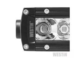 Westin Automotive Xtreme led light bar low profile single row 20 inch flood w/5w cree, black , harness & brackets incl