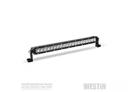 Westin Automotive Xtreme led light bar low profile single row 30 inch flood w/5w cree, black , harness & brackets incl