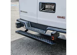 Westin Automotive Single 54 in passenger sliding door or rear doors grate steps running boards txt blk(brkt sold sep)
