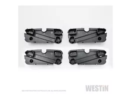 Westin Automotive Includes 4 end caps with integrated led lights and wiring harness. blk r5 led li