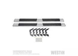 Westin Automotive 15-c f150 supercrew/17-c f250/f350 crew cab r7 boards - stainless steel