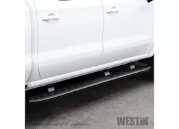 Westin Automotive 19-c silv/sierra 1500/2500/3500 hd crew cab txt black thrasher running boards
