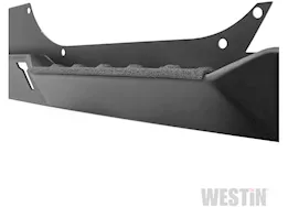 Westin Automotive 07-18 wrangler unlimited textured black rock slider steps