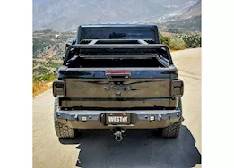 Westin Automotive 21-c gladiator overland cargo rack textured black