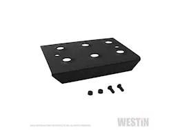 Westin 6" Step Pad for Westin HDX Oval Drop Step Nerf Bars - Black