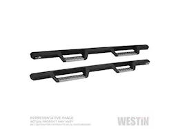 Westin Automotive 05-c tacoma access cab hdx drop nerf step bars textured black
