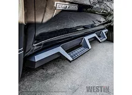 Westin Automotive 19-c silv/sierra 1500/20-c silv/sierra 2500/3500 hd dbl cab txt black hdx drop nerf bars