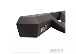 Westin Automotive 20-c gladiator textured black hdx drop nerf step bars