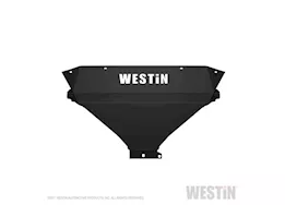 Westin Automotive 16-19 silverado/sierra textured black outlaw bumper skid plate