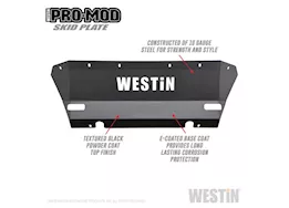 Westin Automotive 15-20 colorado pro-mod skid plate textured black