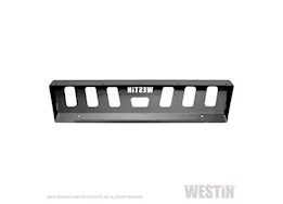 Westin Automotive 18-c wrangler jl(excl 2018 jk)/20-c gladiator wj2 front bumper skid plate (unlighted)