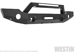 Westin Automotive 18-c wrangler jl(excl 2018 jk)/20-c gladiator wj2 full width front bumper w/led light bar mount