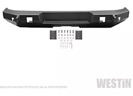 Westin Automotive 18-c wrangler jl(excl 2018 jk) wj2 rear bumper