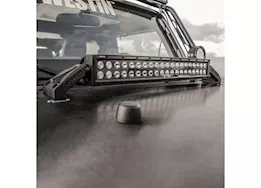 Westin Automotive 07-18 wrangler snyper led hood mount-textured black