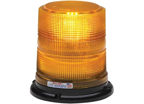 Whelen Engineering Co., Inc. SUPER-LED BEACON, SAE CLASS 1, HIGH DOME, PERMANENT (AMBER)