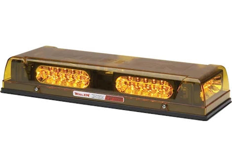 Whelen Engineering Co., Inc. Mini lightbar, linear super-led, permanent (amber) Main Image