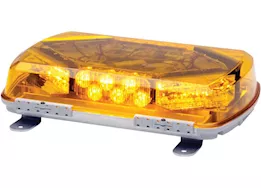 Whelen Engineering Co., Inc. Mini century lightbar 11in w/permanent mount kit-amber