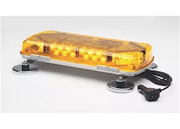 Whelen Engineering Co., Inc. Mini century lightbar 16in w/magnet mount kit-amber