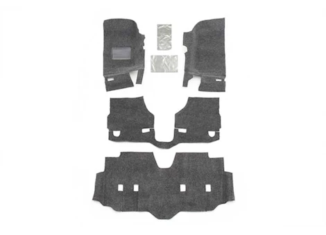 BedRug 07-18 wrangler ulimited front 4pc floor kit (includes heat shields) Main Image