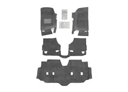 BedRug 07-18 wrangler ulimited front 4pc floor kit (includes heat shields)