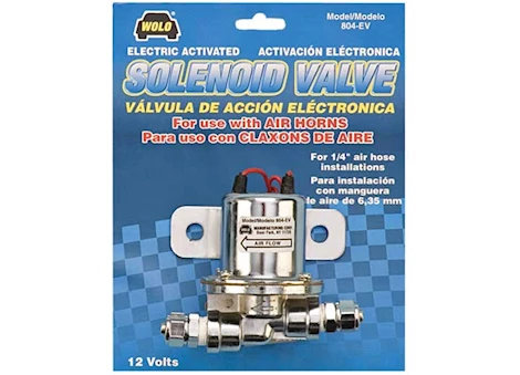 Wolo Manufacturing Corp. ELECTRIC SOLENOID VALVE- PERMITS HORN TO OPERATED