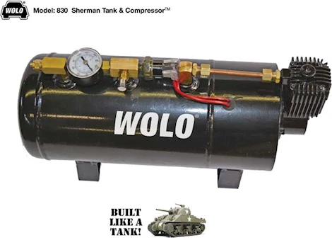 Wolo Manufacturing Corp. Sherman tank & compressor Main Image
