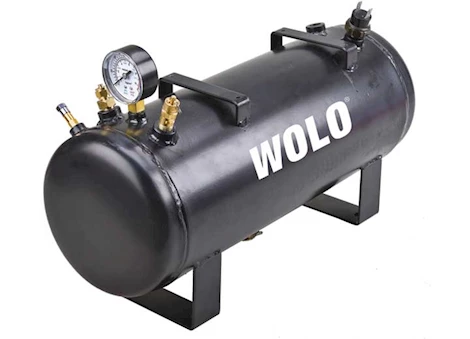 Wolo Manufacturing Corp. High pressure air tank - 2.5 gallon hd steel tank paint black Main Image